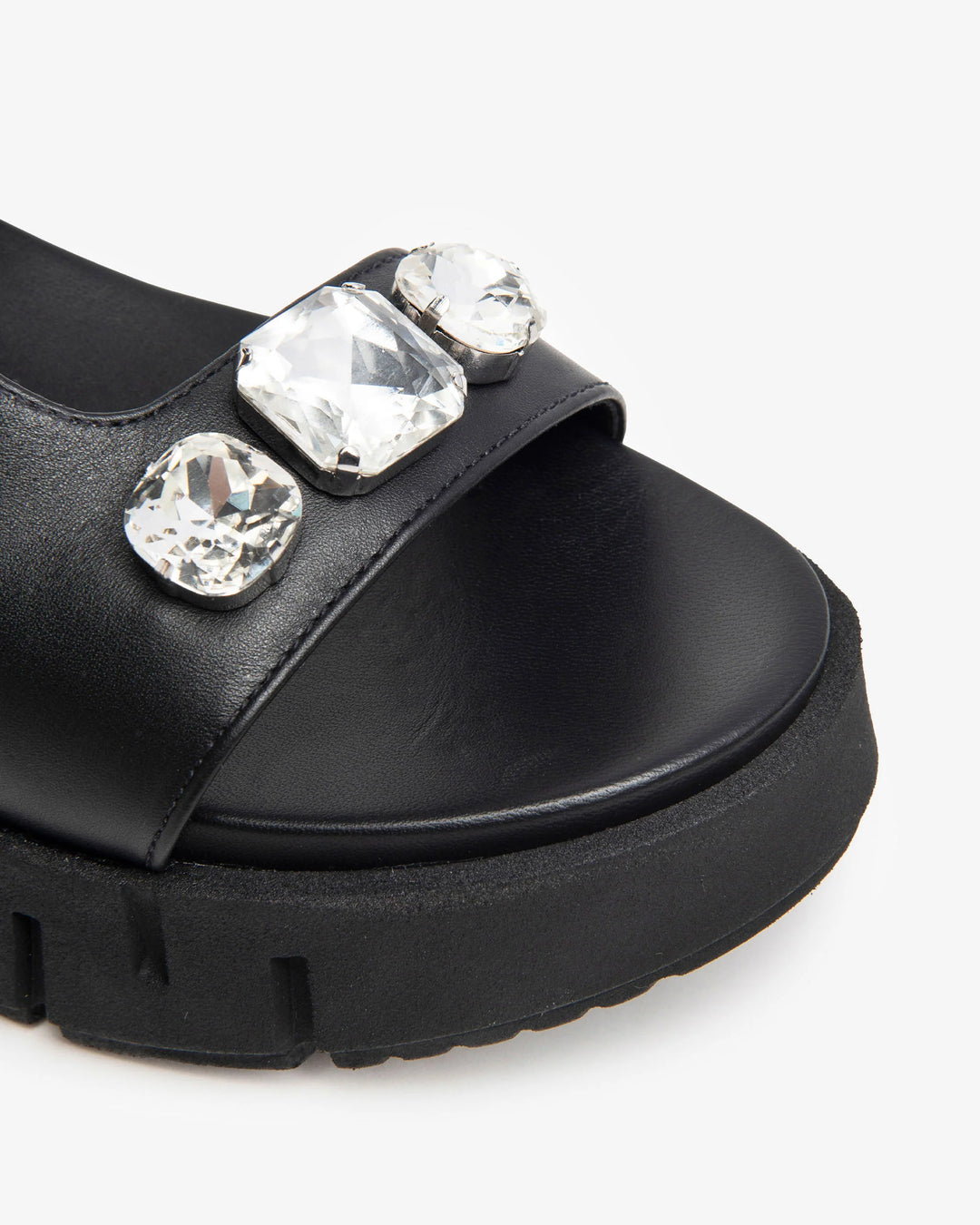 Nero Giardini Tamigi Nero T. Brill Sandal in Athracite/Black