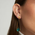 Dean Davidson Ipanema Earrings in Electric Blue/Gold