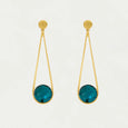 Dean Davidson Ipanema Earrings in Electric Blue/Gold