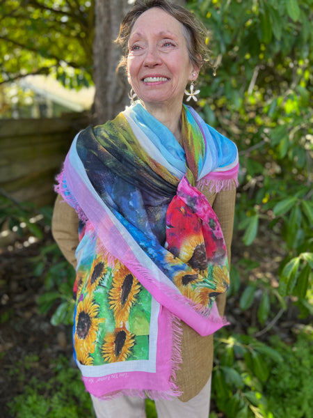 Love's Pure Light "Carried by Love" Scarf