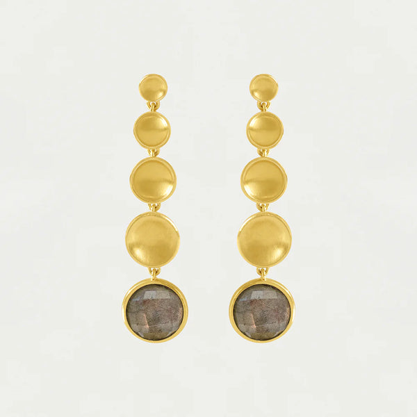 Dean Davidson Statement Gemstone Drop Earrings in Labradorite