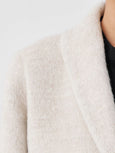 Eileen Fisher Alpaca Luxe Shawl Collar Knee Length Coat