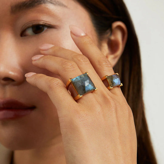 Dean Davidson Midi Plaza Ring in Labordorite