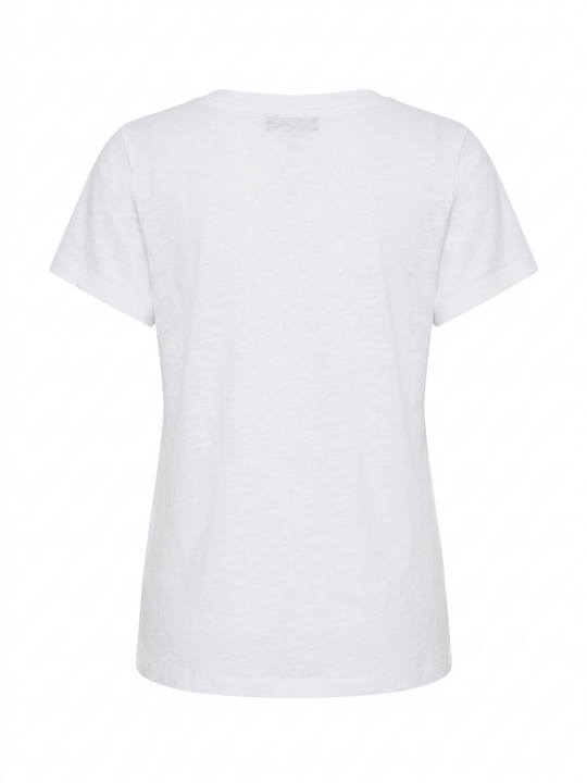 Sanctuary Soft Vneck Tee in White