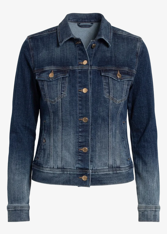 Liverpool Classic Stretch Denim Jacket in Lake Elsinore