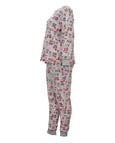 PJ Salvage Peace and Joy Print Ski Jammie Set