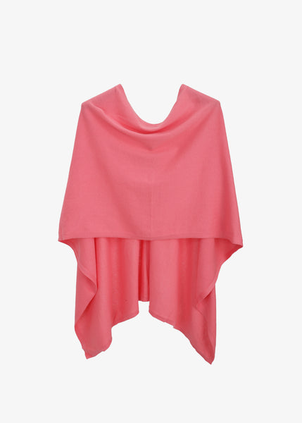 Claudia Nicole The Trade Wind Cotton Cashmere Topper in Fruit Punch