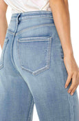 Liverpool Stride High Rise Crop Wide Leg Jean in Weir-Canyon