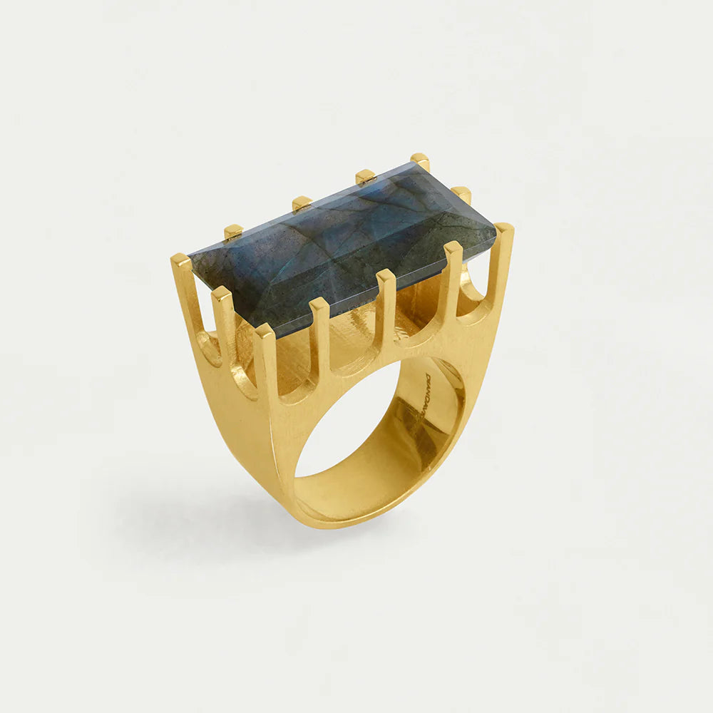 Dean Davidson Castle Ring in Labradorite/Gold