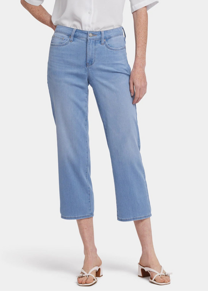NYDJ Relaxed Piper Crop Jean in Canary Beach Wash