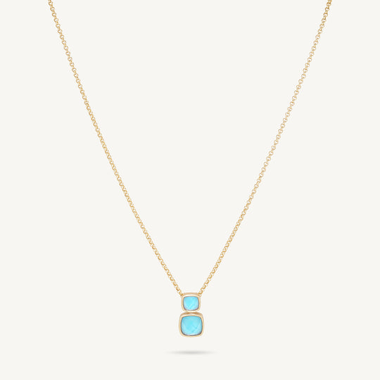 Dean Davidson Monterey Droplet Necklace in Iridescent Turquoise