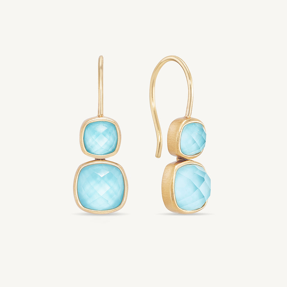 Dean Davidson Monterey Droplet Earrings in Iridescent Turquoise