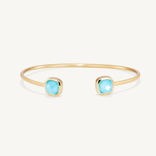 Dean Davidson Monterey Twist Cuff Bracelet in Iridescent Turquoise