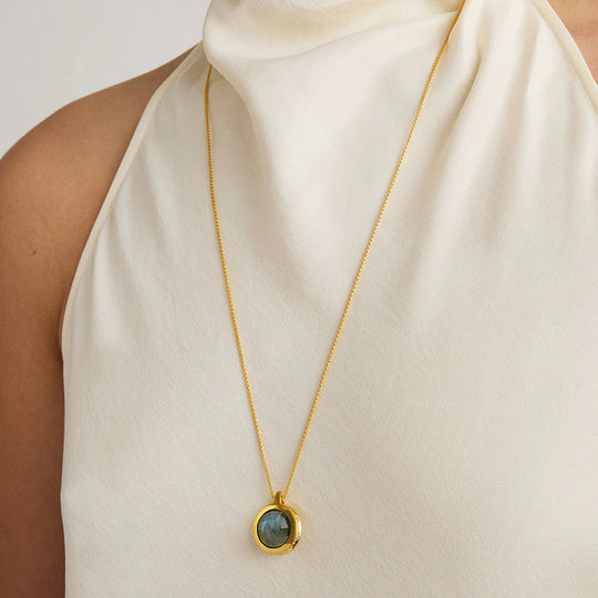 Dean Davidson Ipanema Gemstone Pendant in Labradorite/Moonstone