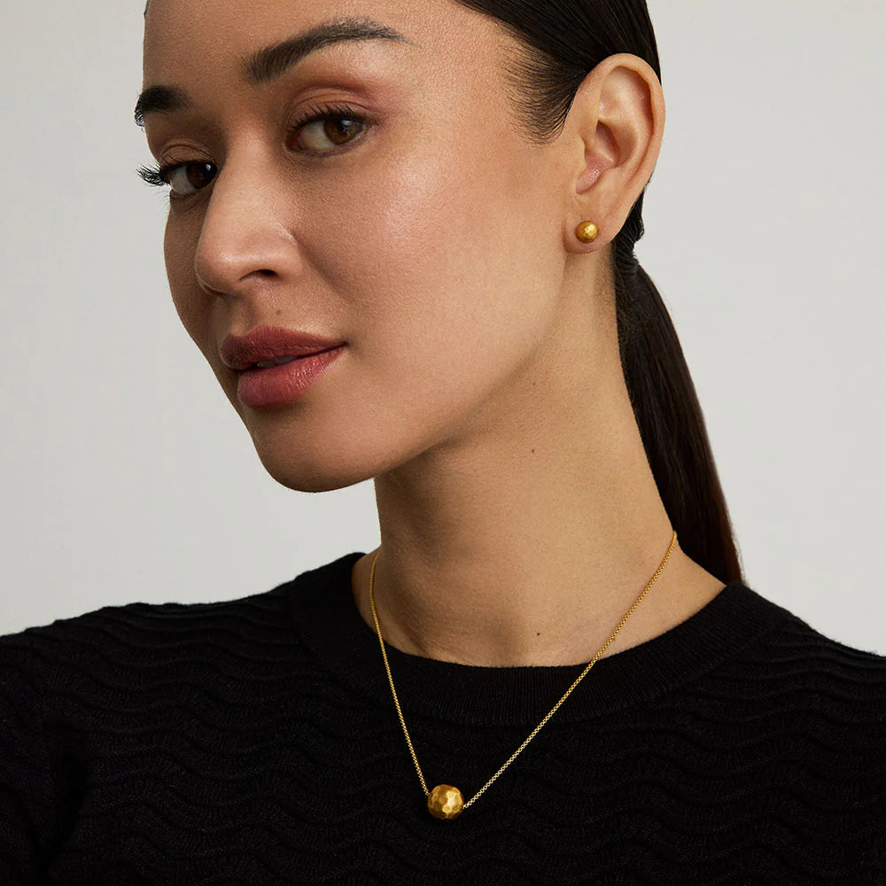 Dean Davidson Mini Disco Pendant Necklace in Gold
