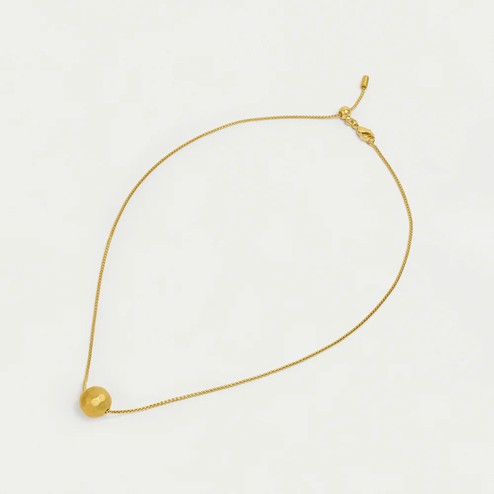 Dean Davidson Mini Disco Pendant Necklace in Gold