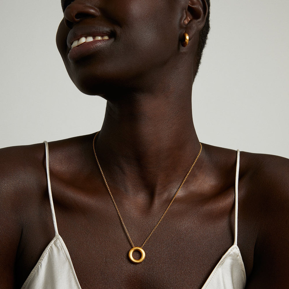 Dean Davidson Dune Mini Pendant Necklace in Gold