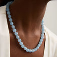 Dean Davidson Valenca Long Beaded Necklace in Blue Quartz