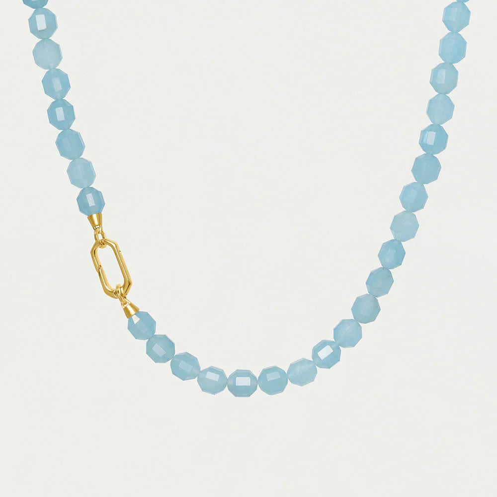 Dean Davidson Valenca Long Beaded Necklace in Blue Quartz