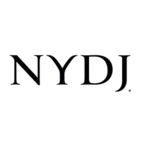 Logo for NYDJ plus size jeans