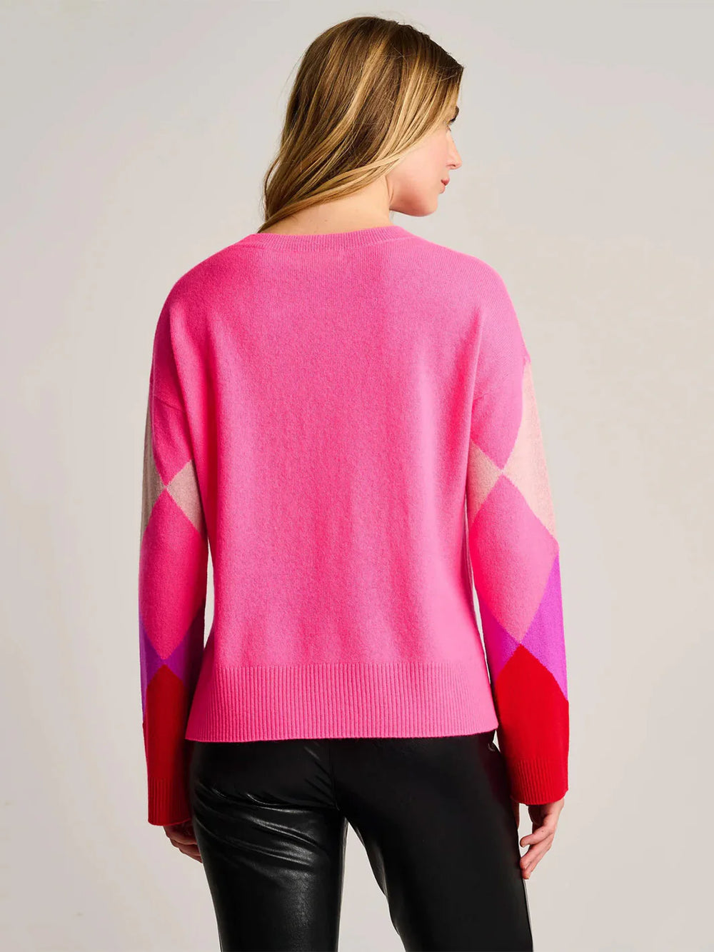 Lisa Todd Power Surge Lofty Lux Blend Sweater in Neon Pink