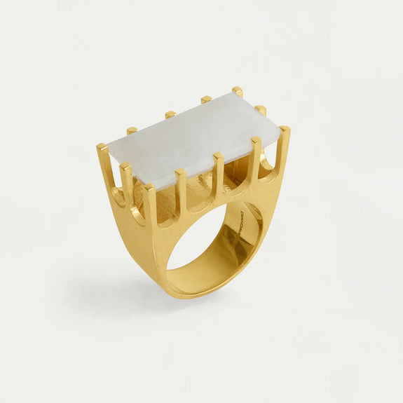 Dean Davidson Castle Ring in Moonstone/Gold