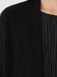 Eileen Fisher Organic Linen Cotton V-Neck Open Cardigan