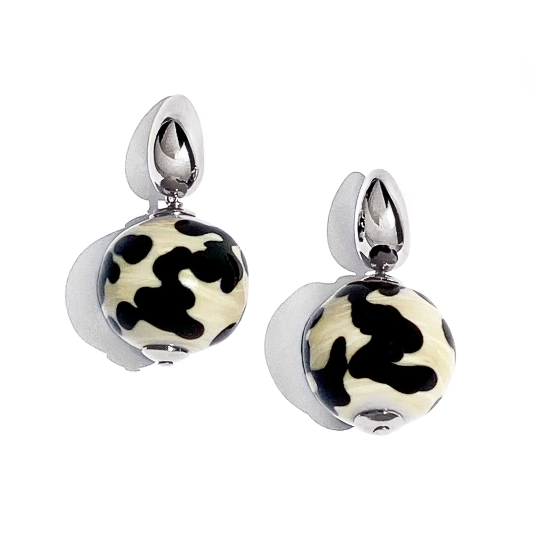 Biko TR Siena Drop Earrings In Silver