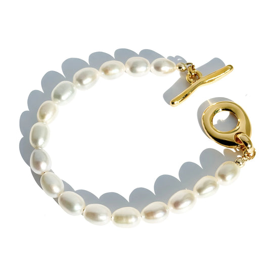 Biko Tasia Pearl Bracelet in Gold