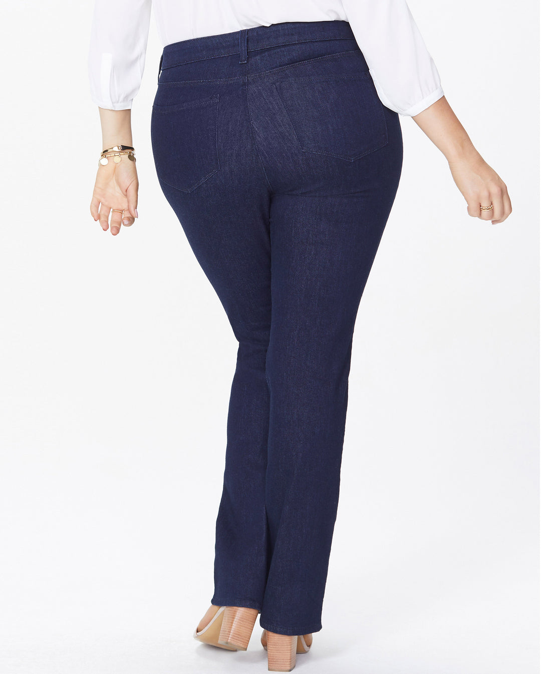 NYDJ Marilyn Straight Jeans in Rinse