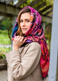 Love's Pure Light "Forever Yours Every Provincial Flower Fuchsia" Scarf
