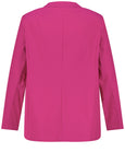 Samoon Textured Stretch Blazer in Pink