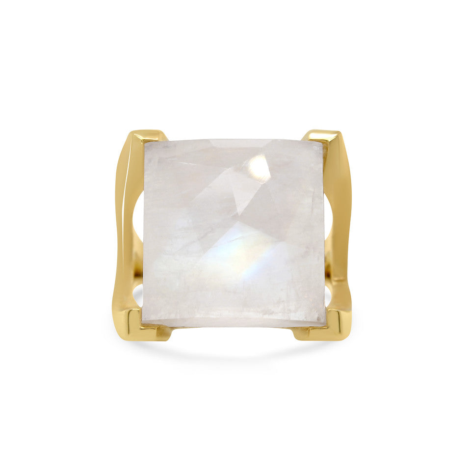 Dean Davidson Plaza Ring in Moonstone/Gold