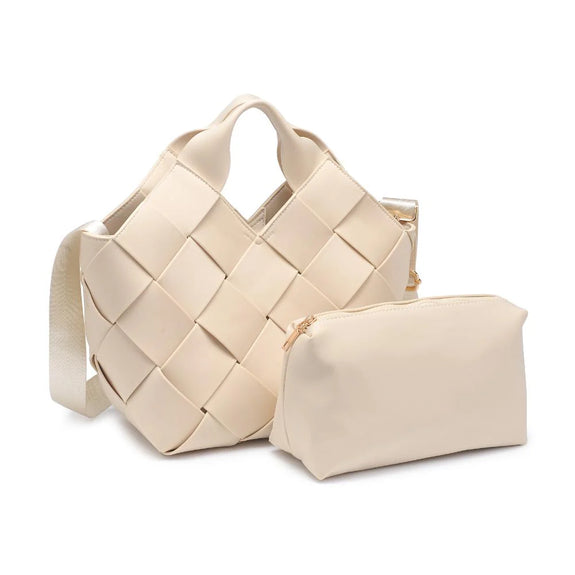 Sol & Selene Resilience Neoprene Bag in Cream