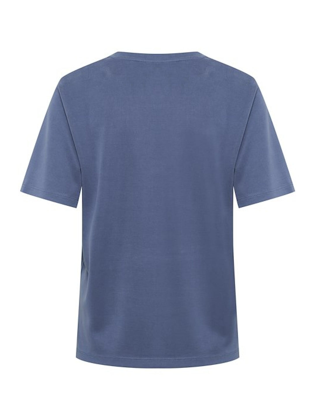 Part Two Ruth Tencel V-Neck Short Sleeve Top in Blue
