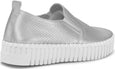 Ilse Jacobsen Tulip Platform Shoe with Metallic Finish in Silver