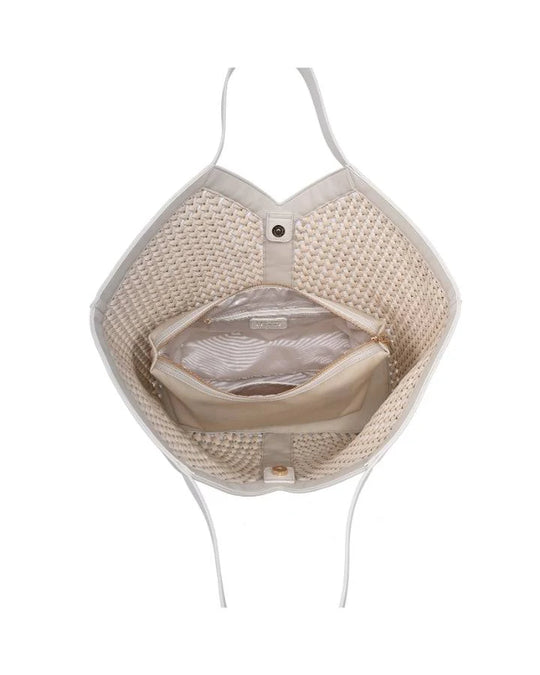 Sol And Selene Calypso Tote in Cream