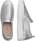Ilse Jacobsen Tulip Platform Shoe with Metallic Finish in Silver