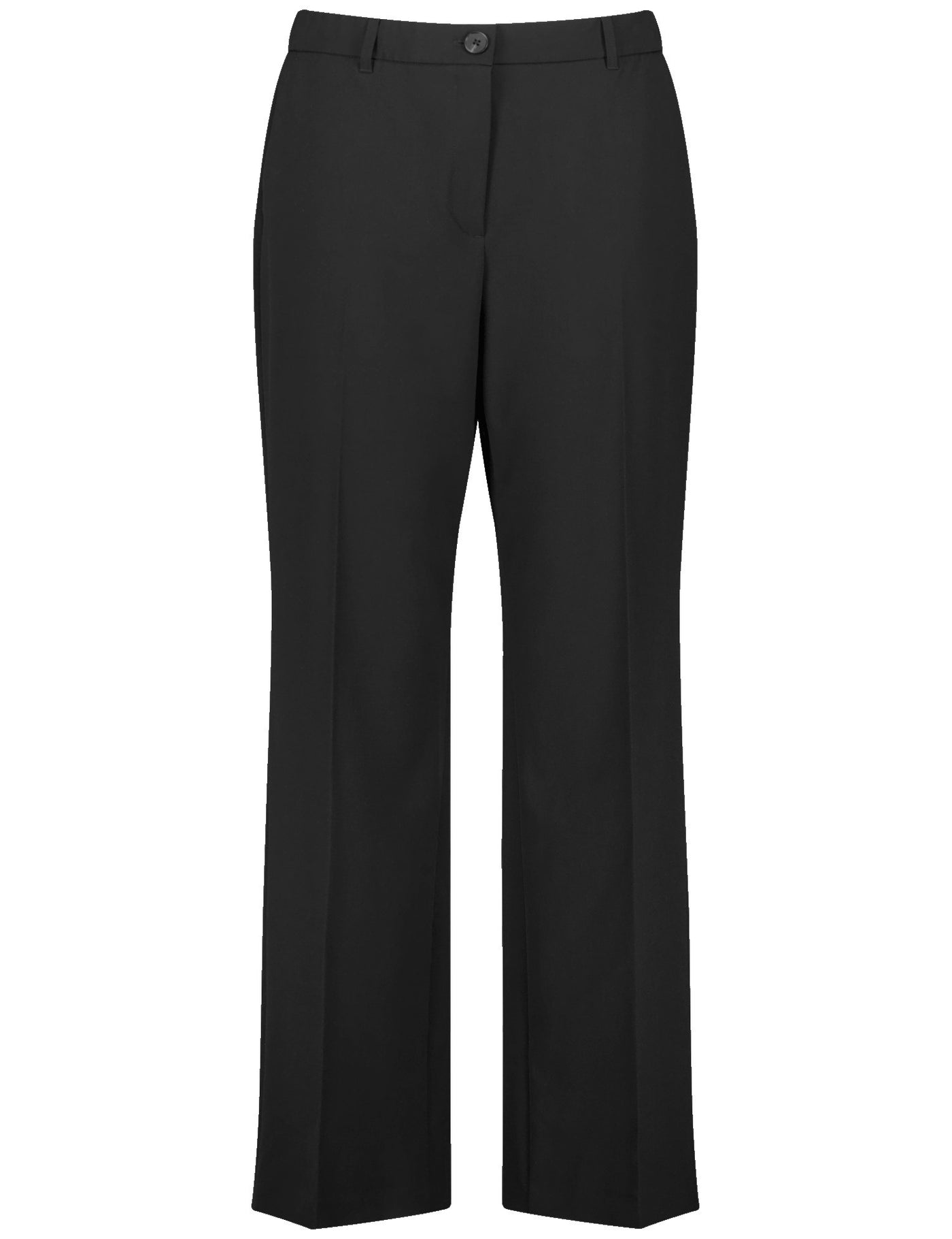 Samoon fly Front Carlotta Trouser in Black