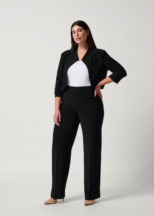 Joseph Ribkoff Classic Wide Leg Pant in Black