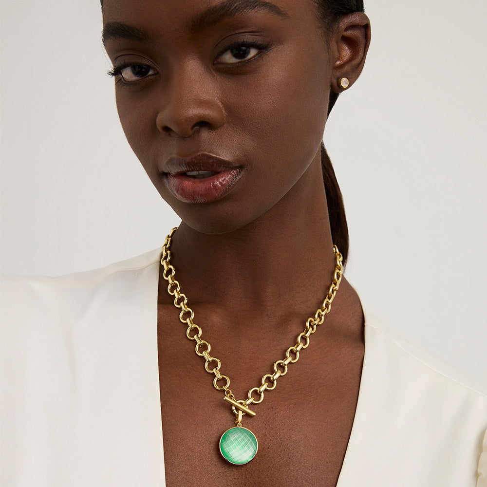 Dean Davidson Knockout Collar in Banyan Green