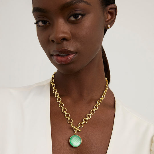 Dean Davidson Knockout Collar in Banyan Green