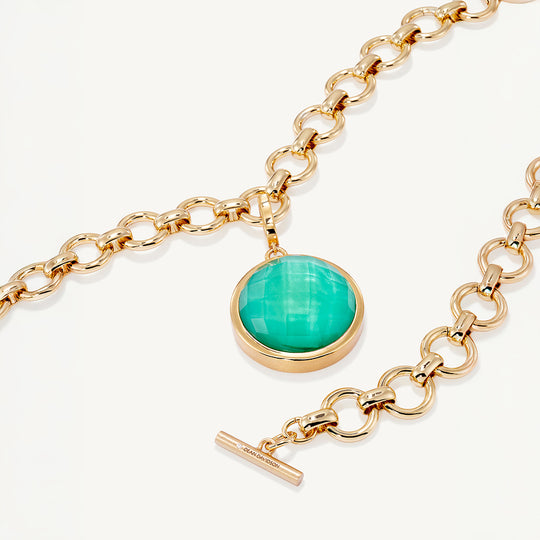 Dean Davidson Knockout Collar in Banyan Green