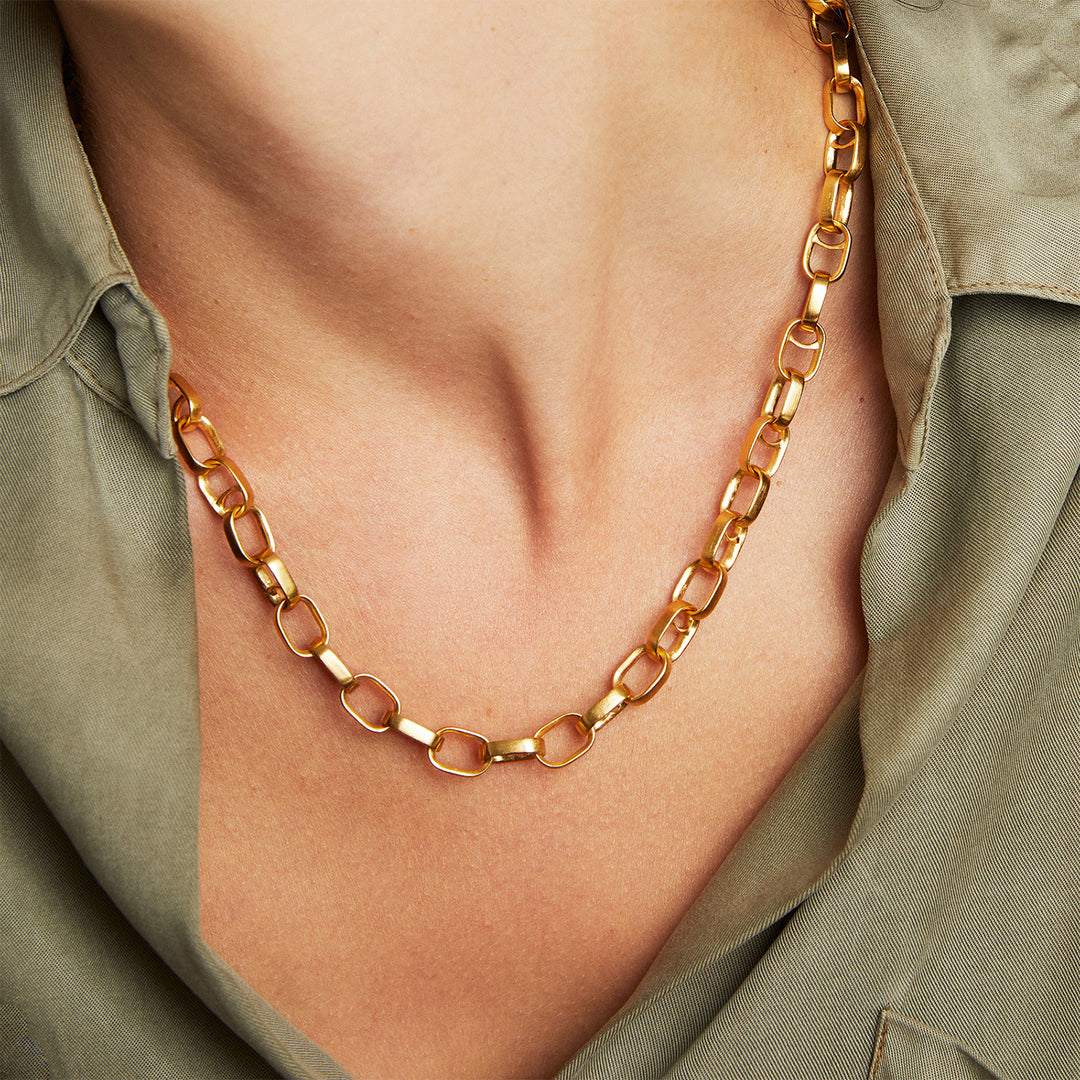 Dean Davidson Manhattan Necklace in Brushed Gold
