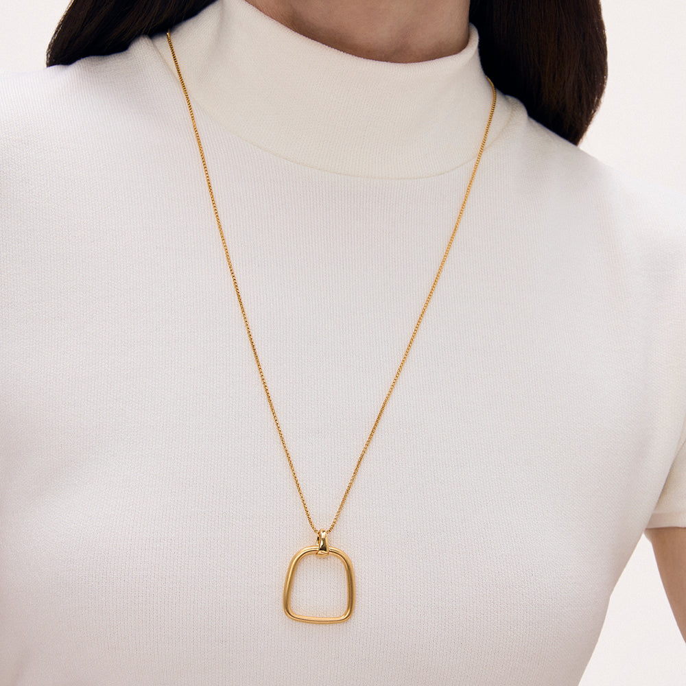 Dean Davidson Montecito Long Pendant Necklace in Gold