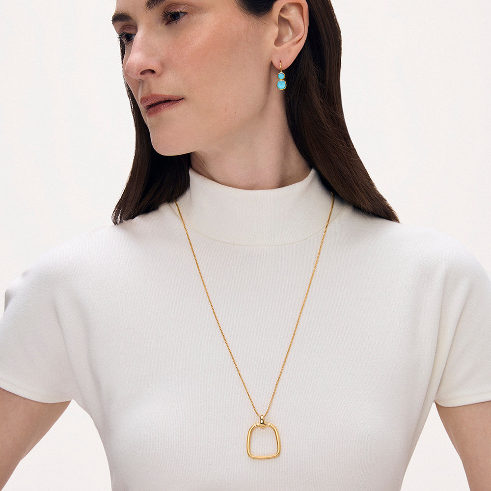 Dean Davidson Montecito Long Pendant Necklace in Gold