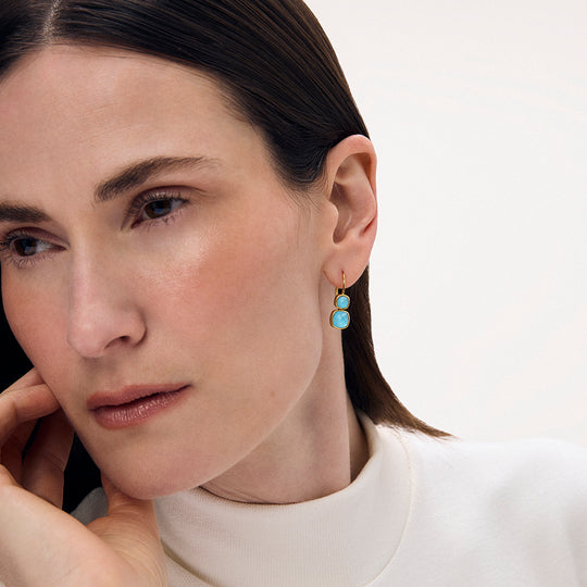 Dean Davidson Monterey Droplet Earrings in Iridescent Turquoise