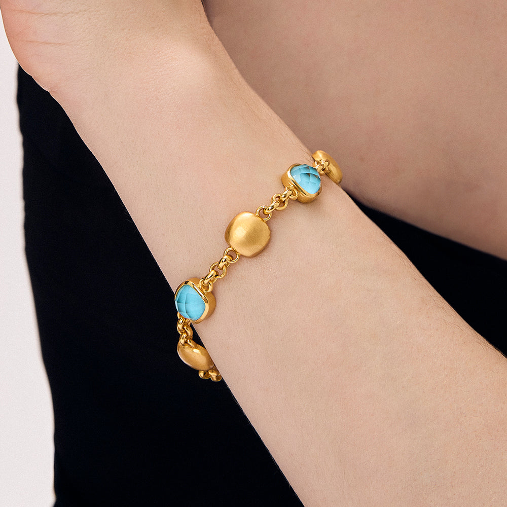 Dean Davidson Monterey Chain Bracelet in Iridescent Turquoise