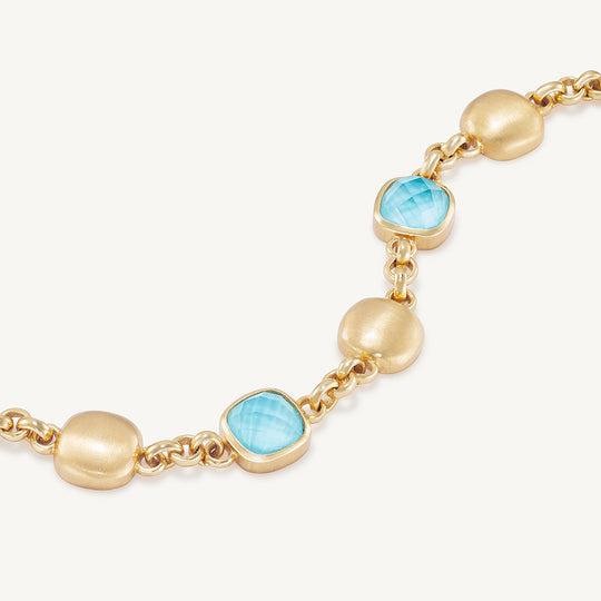 Dean Davidson Monterey Chain Bracelet in Iridescent Turquoise