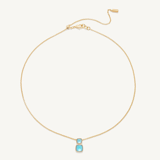 Dean Davidson Monterey Droplet Necklace in Iridescent Turquoise